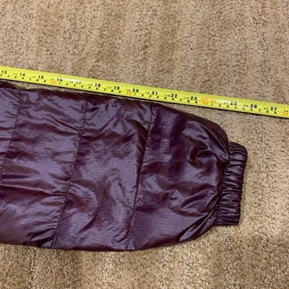 J Crew Jacket Mens Medium Dark Purple Puffer Insulated Coat Outerwear - Picture 15 of 16